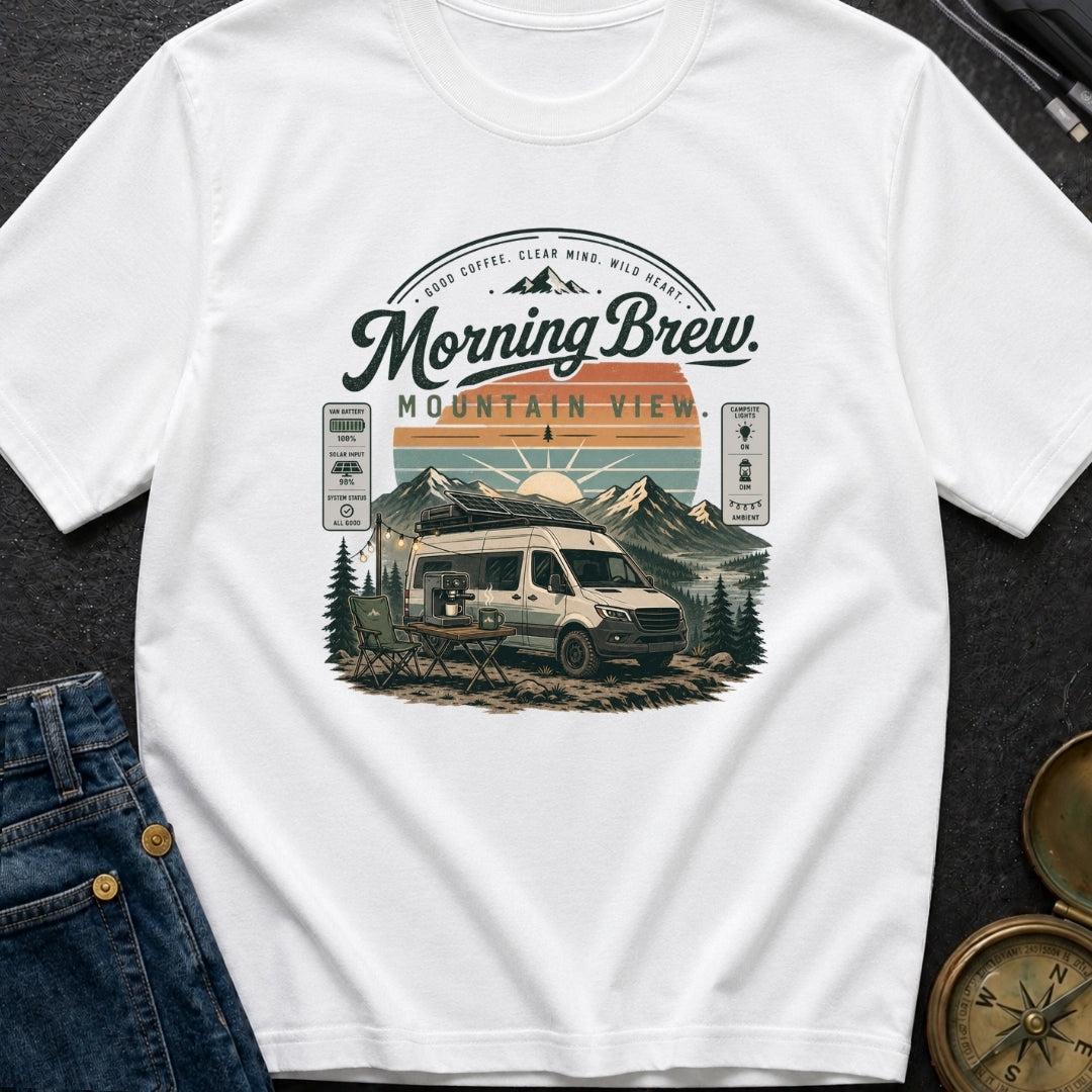Brew With A View - T-Shirt