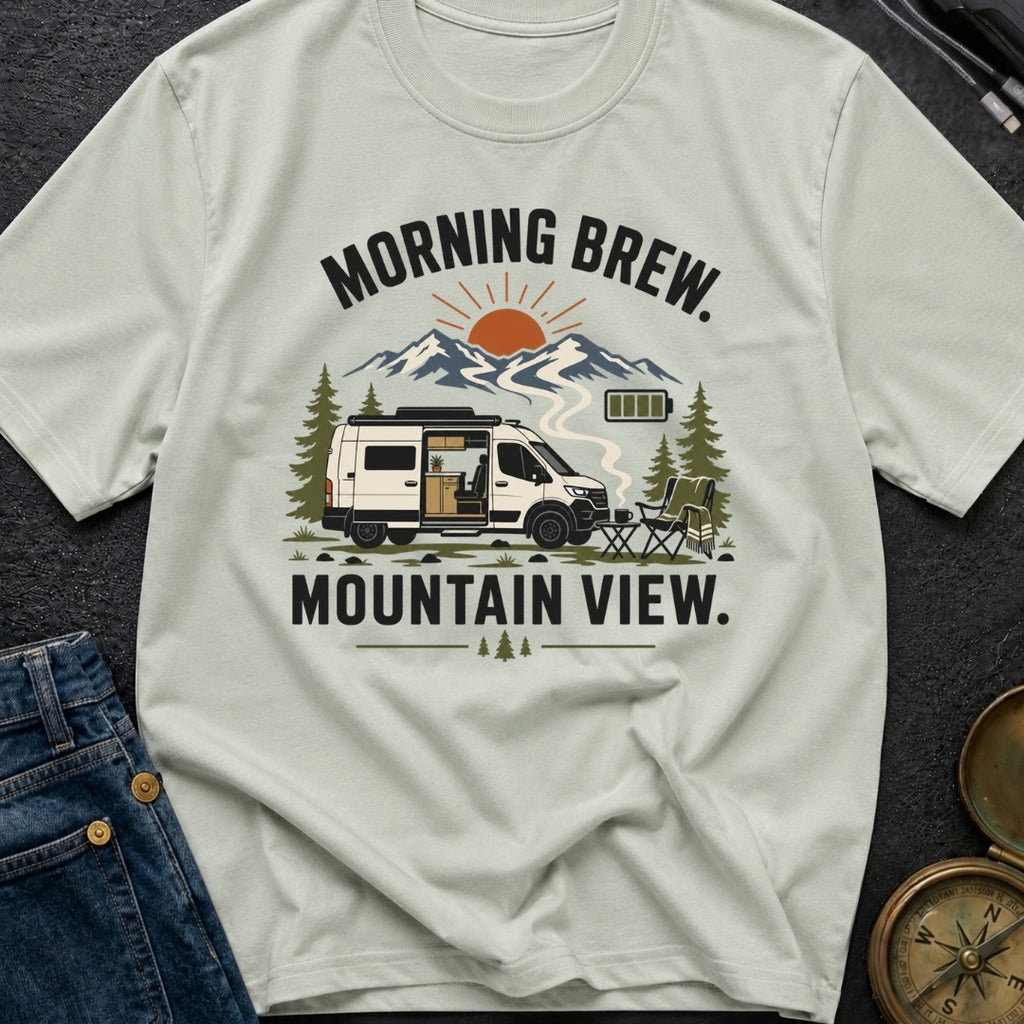 Brew With A View - T-Shirt