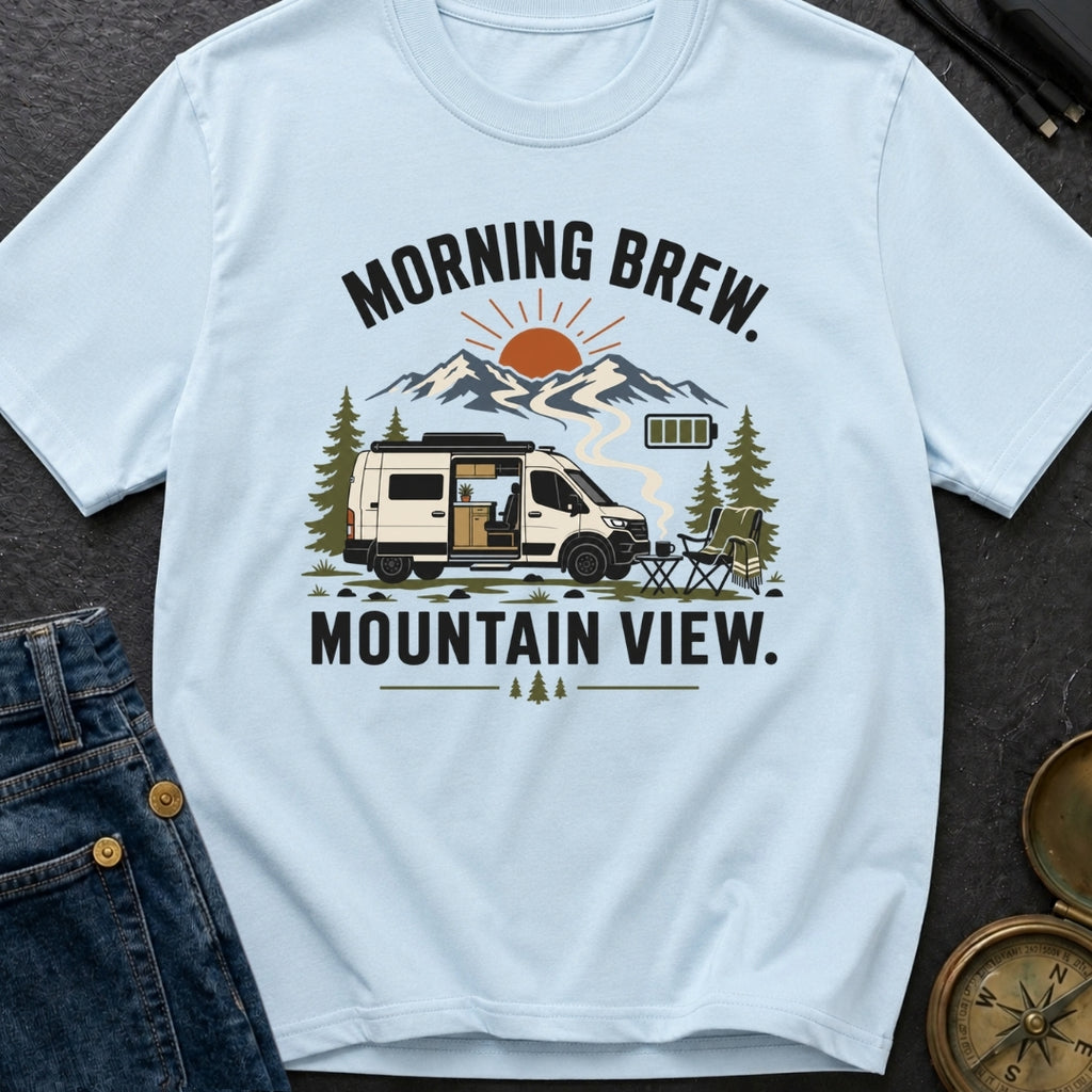 Brew With A View - T-Shirt