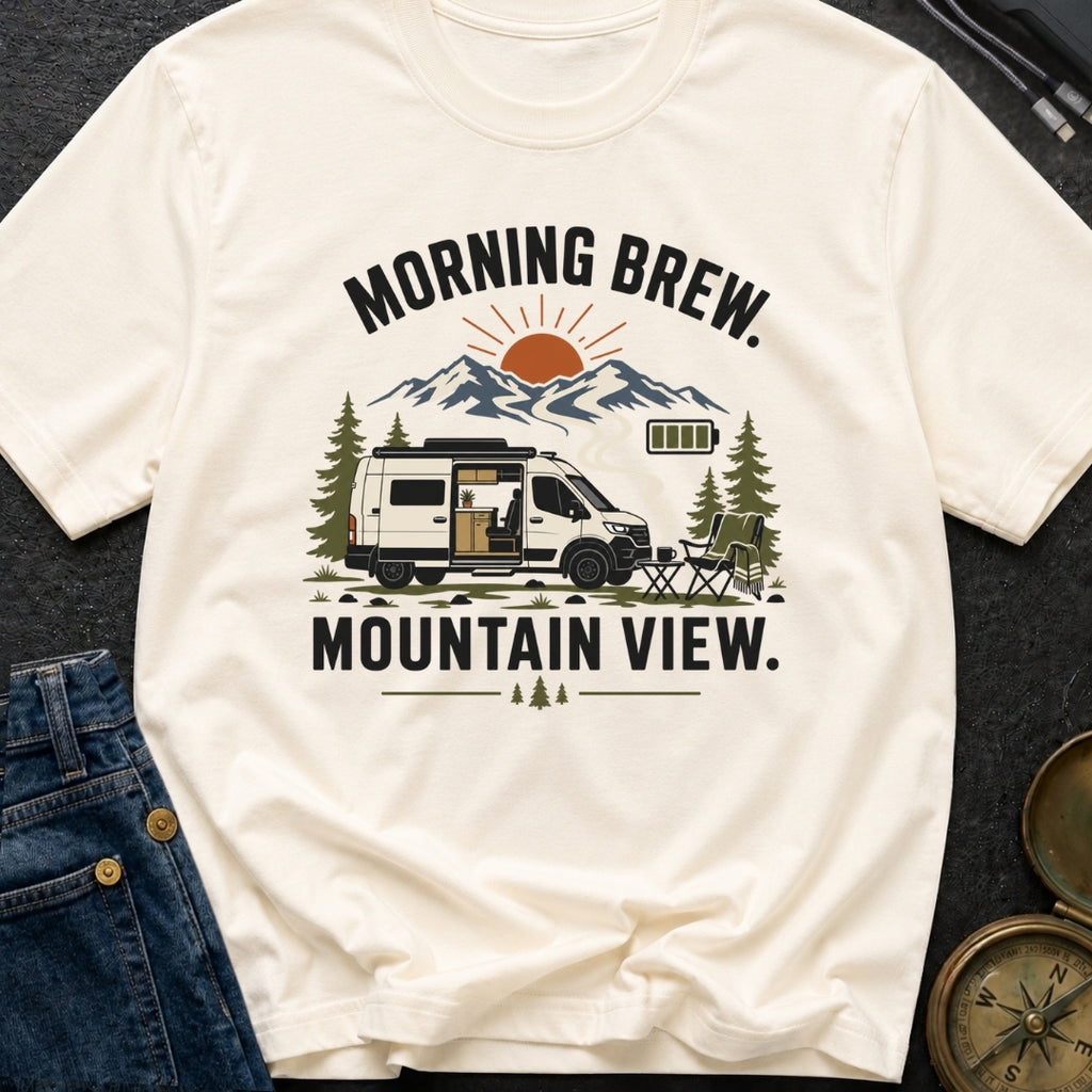 Brew With A View - T-Shirt