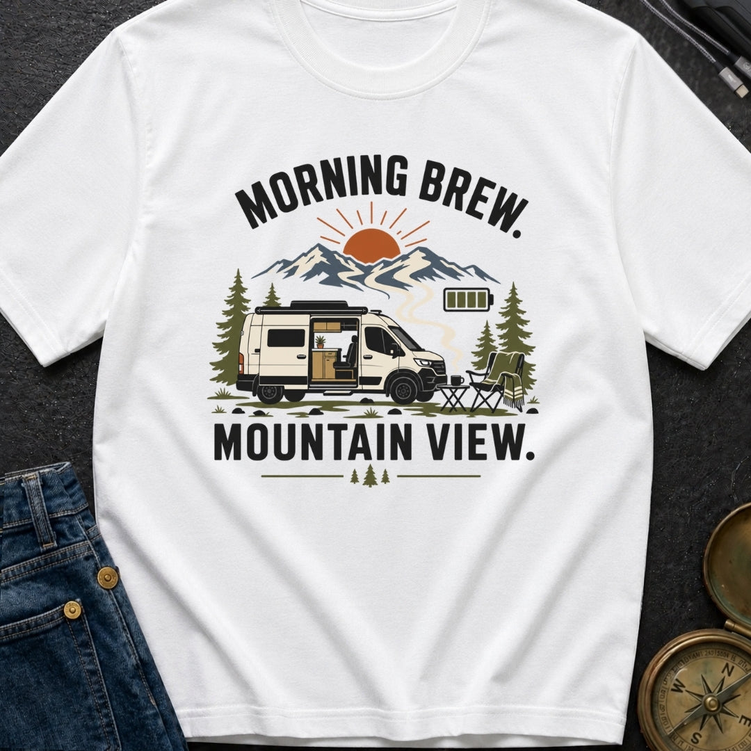 Brew With A View - T-Shirt