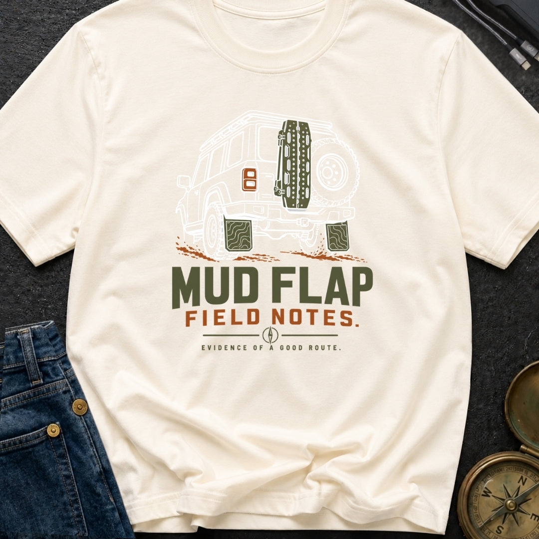 Mud Flap Field Notes - T-Shirt