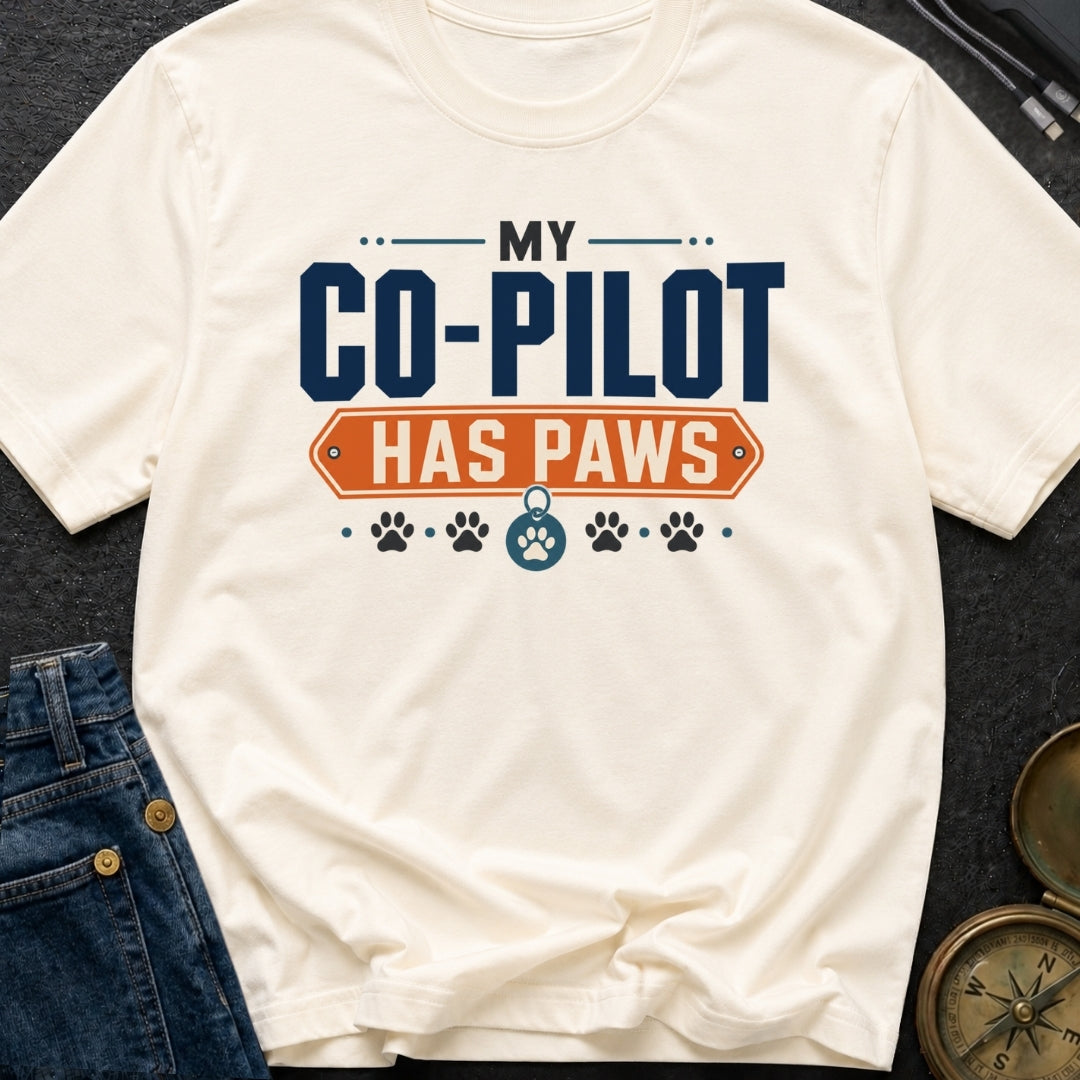 My Copilot Has Paws - T-Shirt