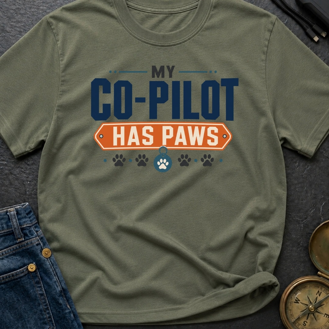 My Copilot Has Paws - T-Shirt