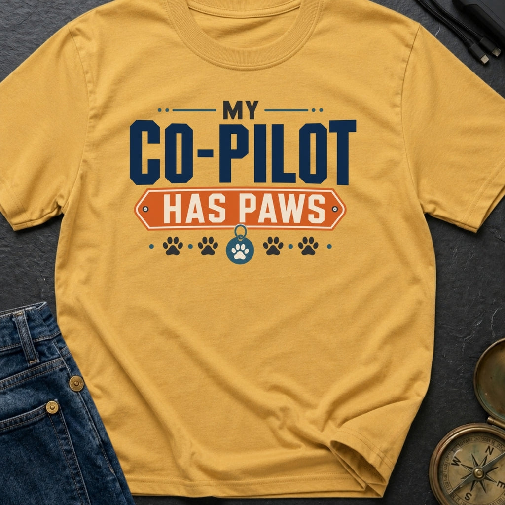My Copilot Has Paws - T-Shirt