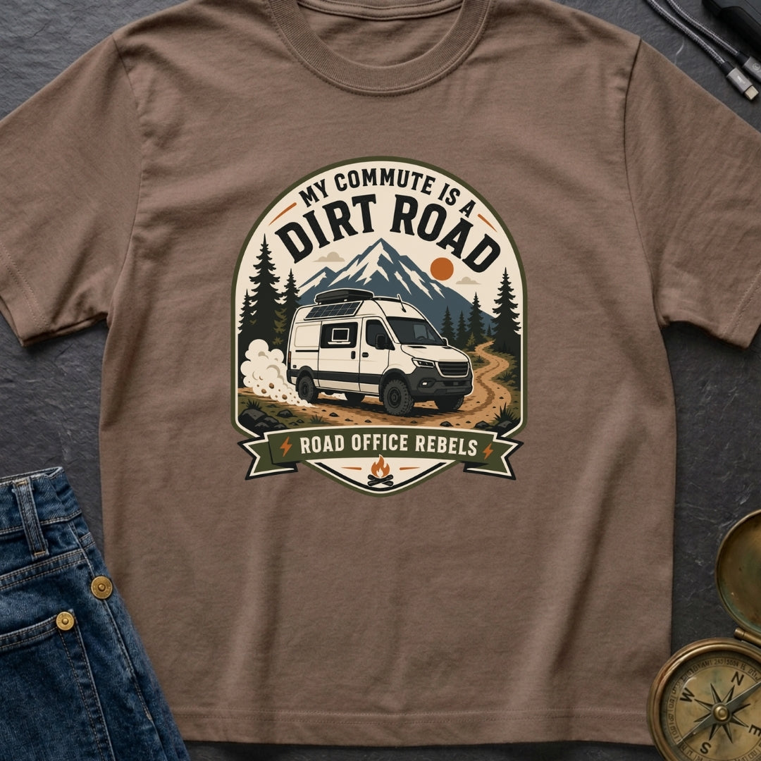 My Dirt Road Commute - T-Shirt