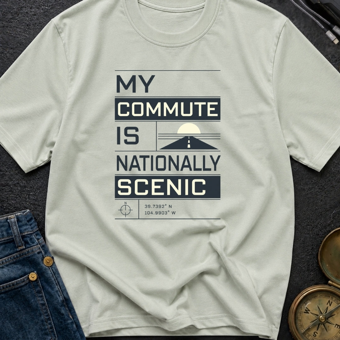 My Commute Is Nationally Scenic - T-Shirt