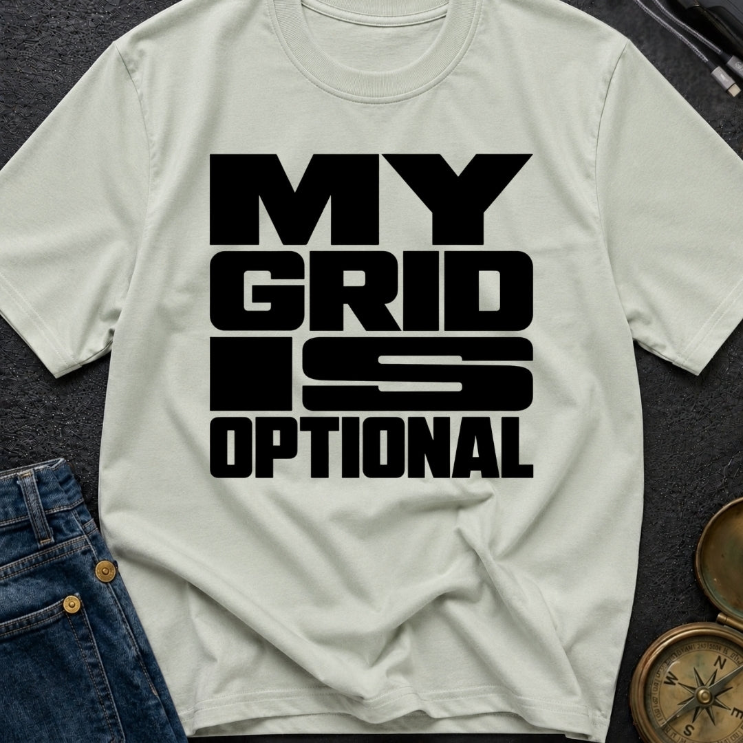 My Grid Is Optional - T-Shirt