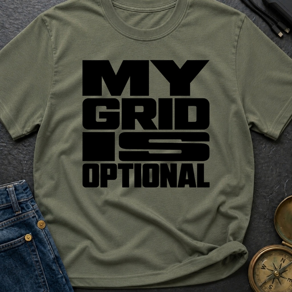 My Grid Is Optional - T-Shirt