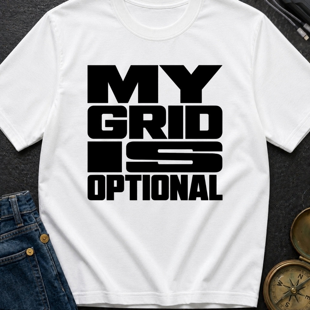 My Grid Is Optional - T-Shirt