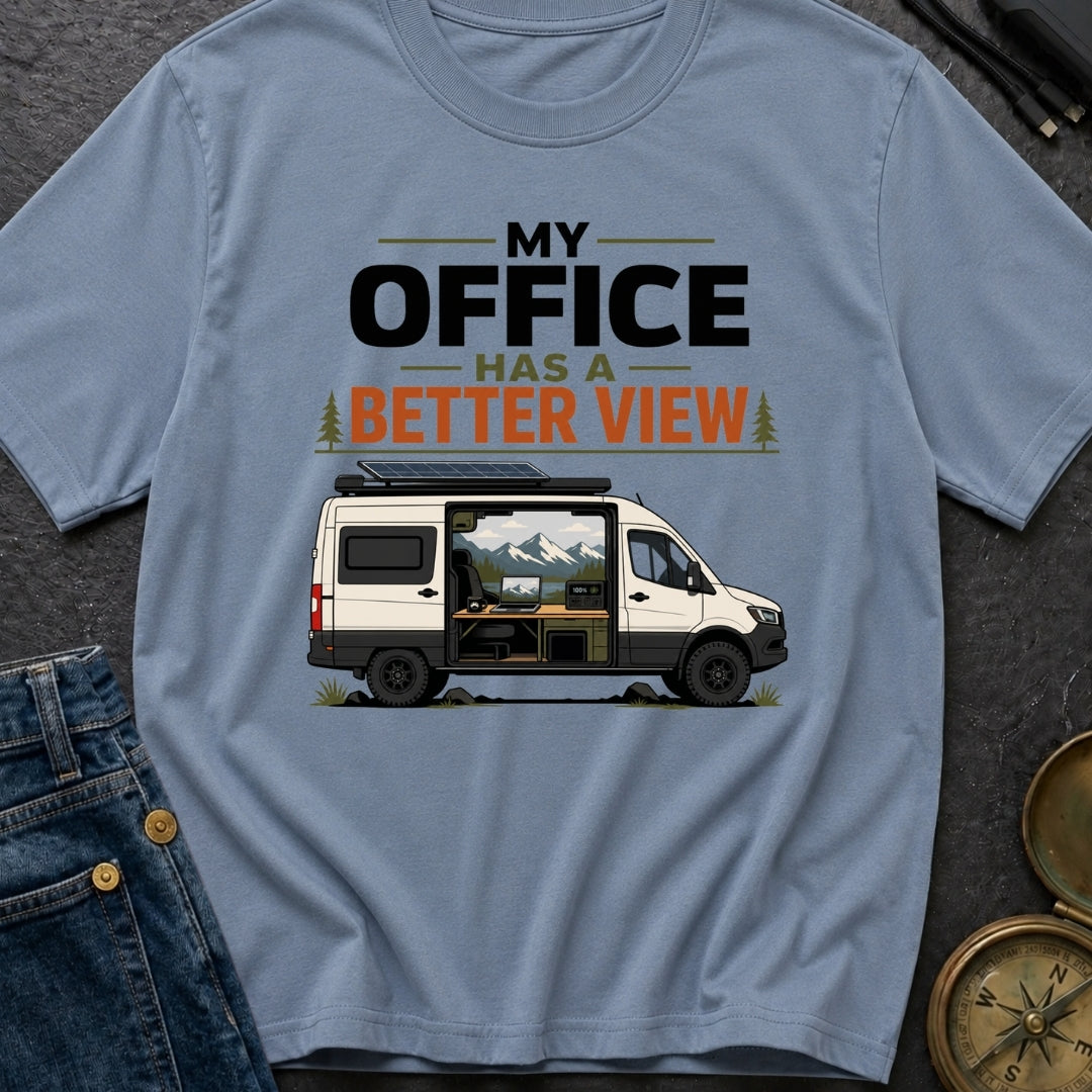 Office With A View - T-Shirt