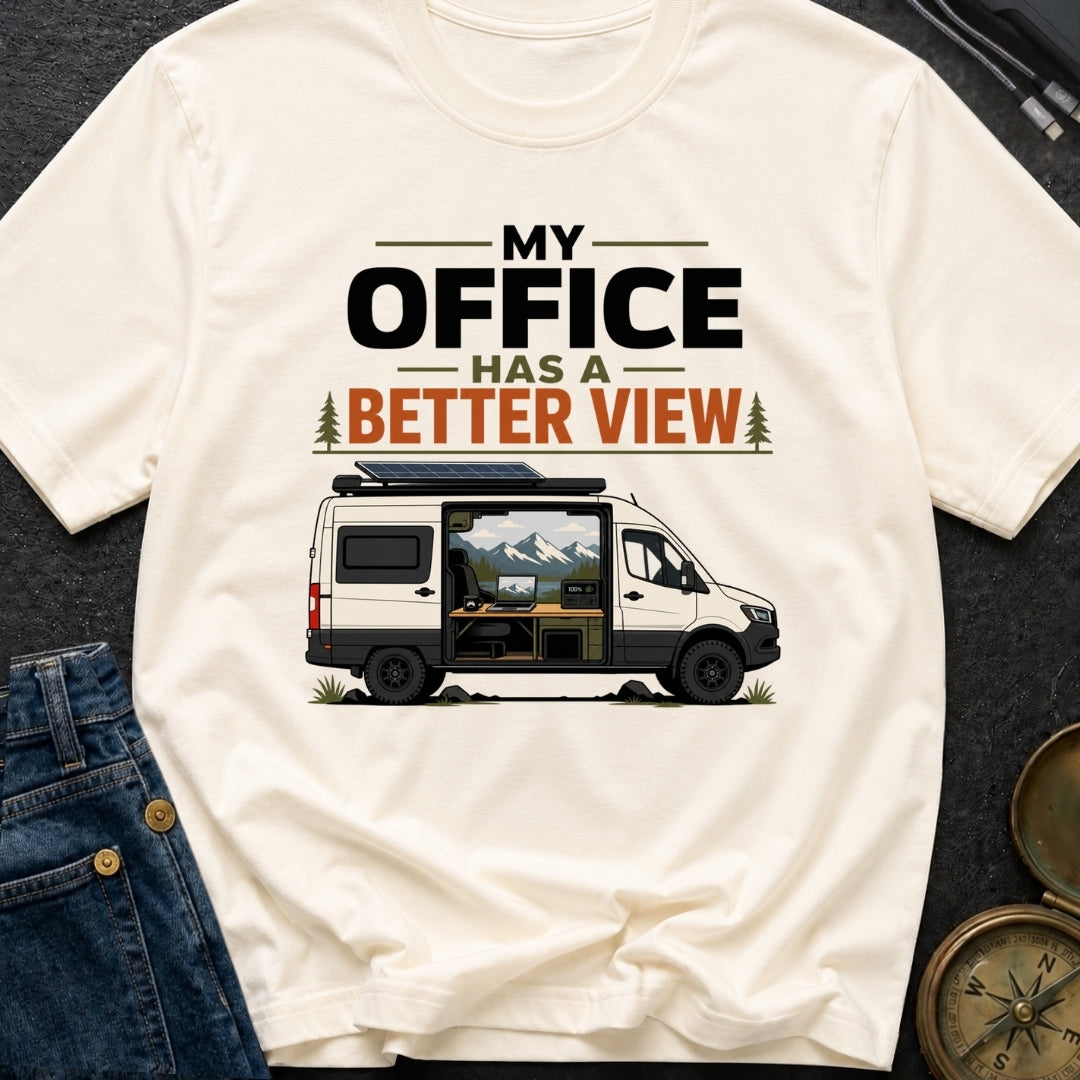 Office With A View - T-Shirt