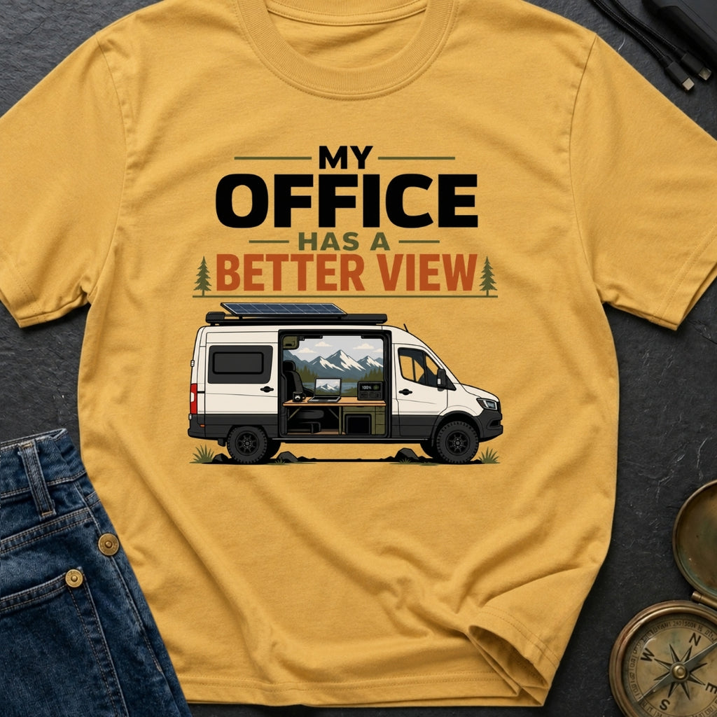 Office With A View - T-Shirt