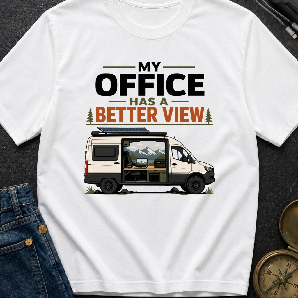 Office With A View - T-Shirt
