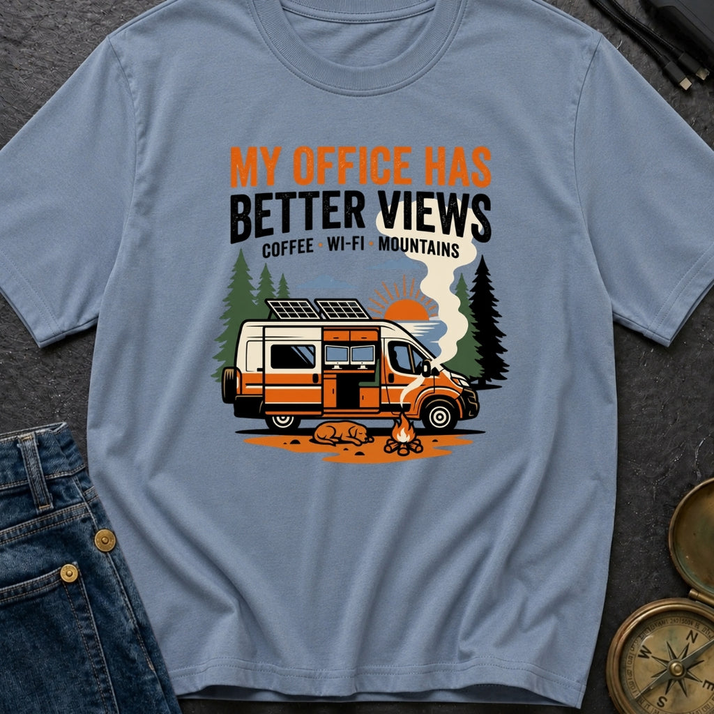 Office With A View - T-Shirt