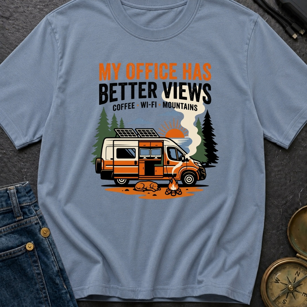 Office With A View - T-Shirt