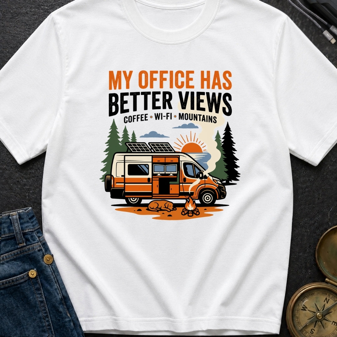 Office With A View - T-Shirt