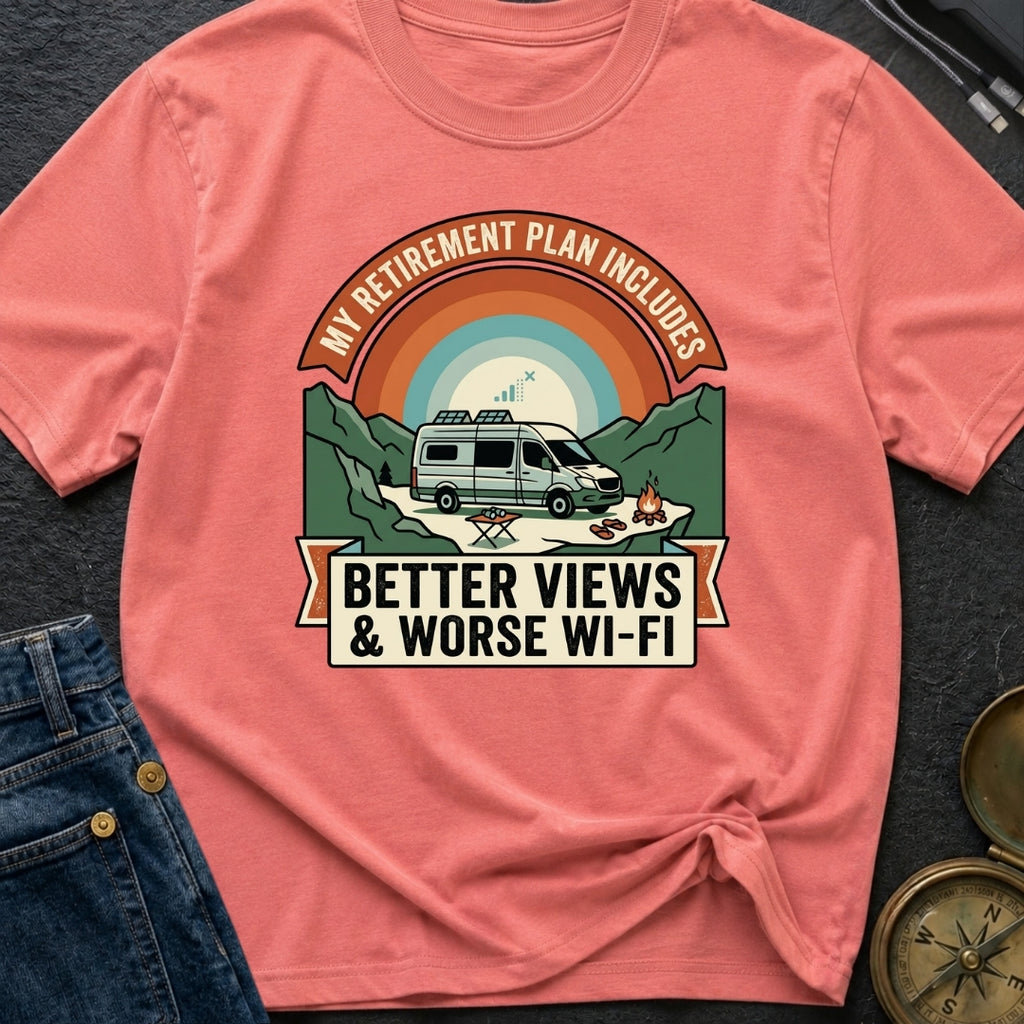 Retirement With A View - T-Shirt