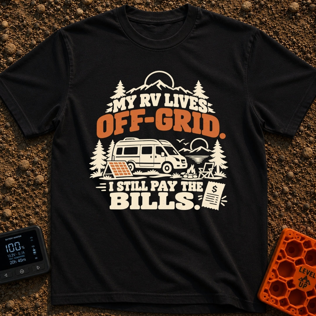 My RV Is Unplugged - T-Shirt