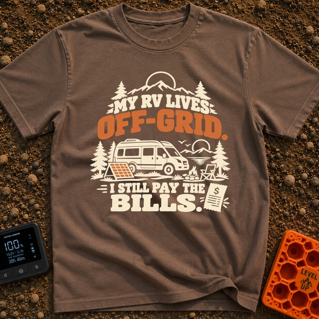 My RV Is Unplugged - T-Shirt