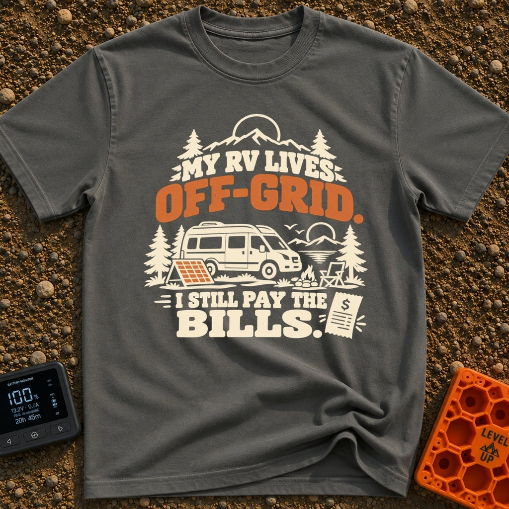 My RV Is Unplugged - T-Shirt
