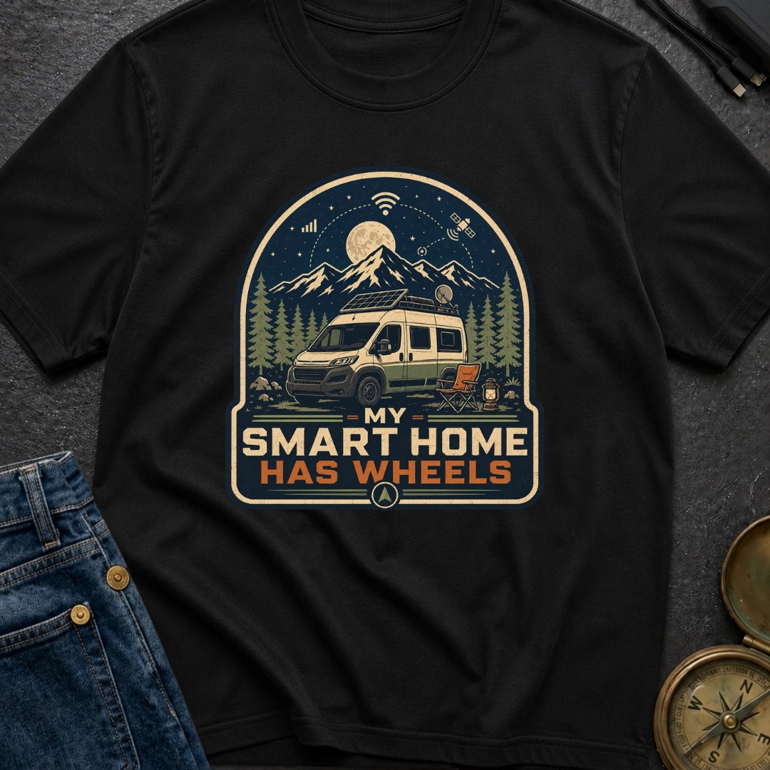 My Smart Home Has Wheels - T-Shirt