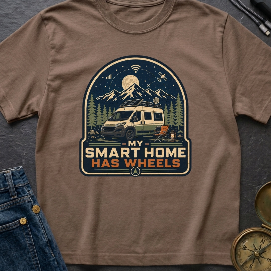 My Smart Home Has Wheels - T-Shirt