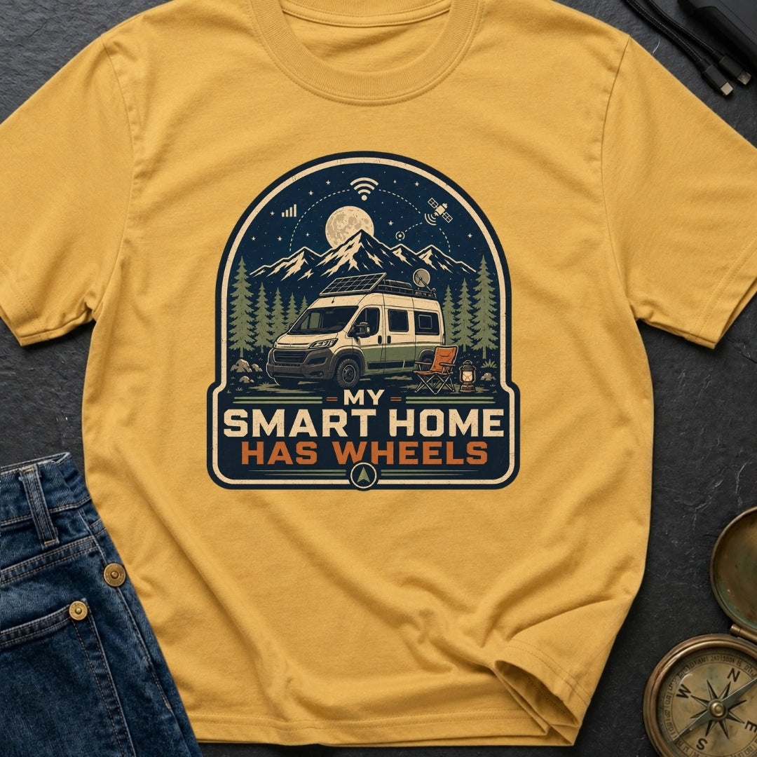 My Smart Home Has Wheels - T-Shirt