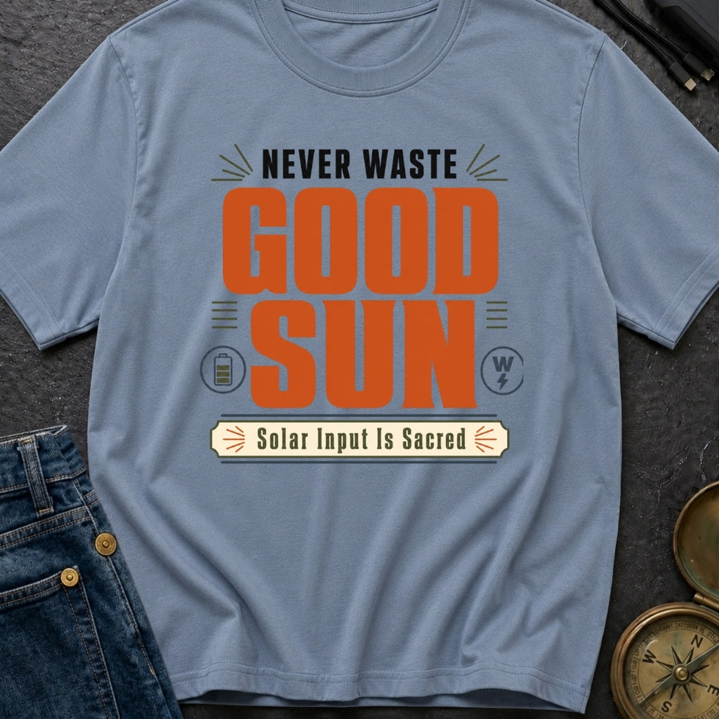 Solar Input Is Sacred - T-Shirt