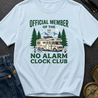 No Alarm Clock Club - T-Shirt