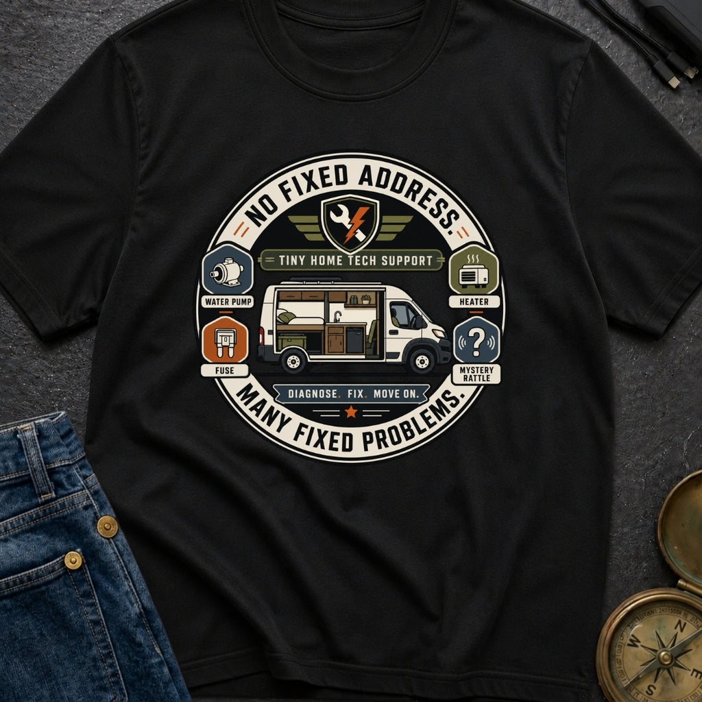 Van Fixed, Not Problems - T-Shirt