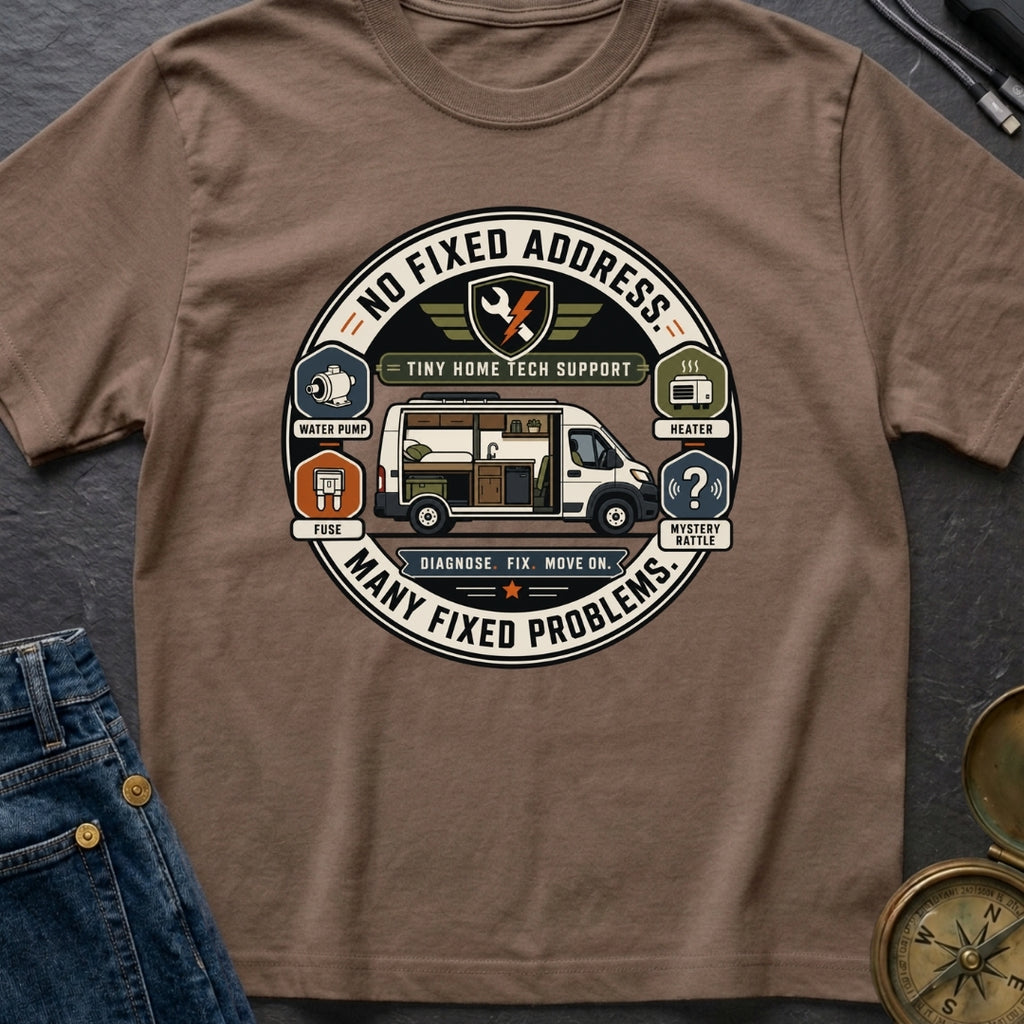 Van Fixed, Not Problems - T-Shirt