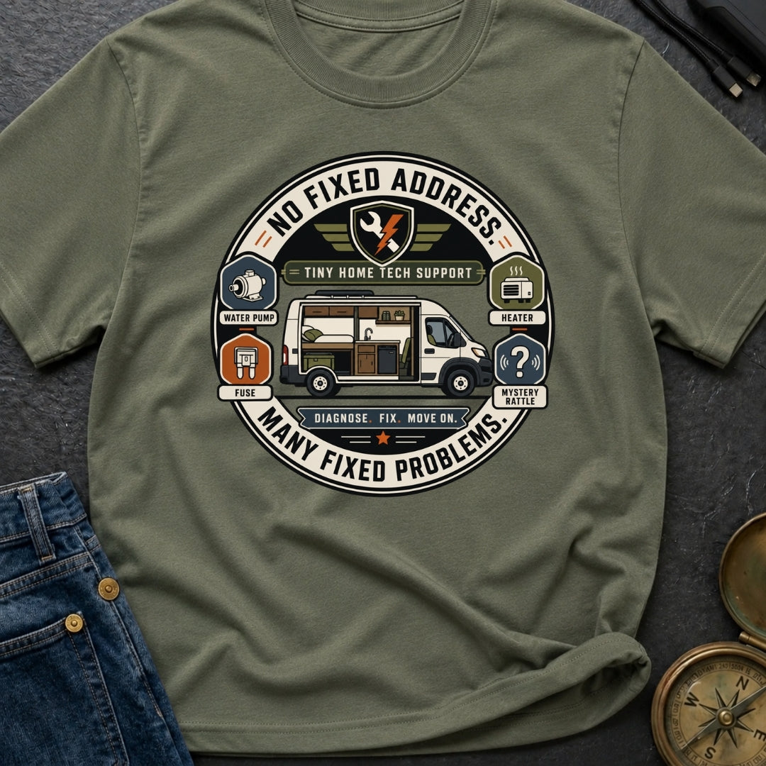 Van Fixed, Not Problems - T-Shirt