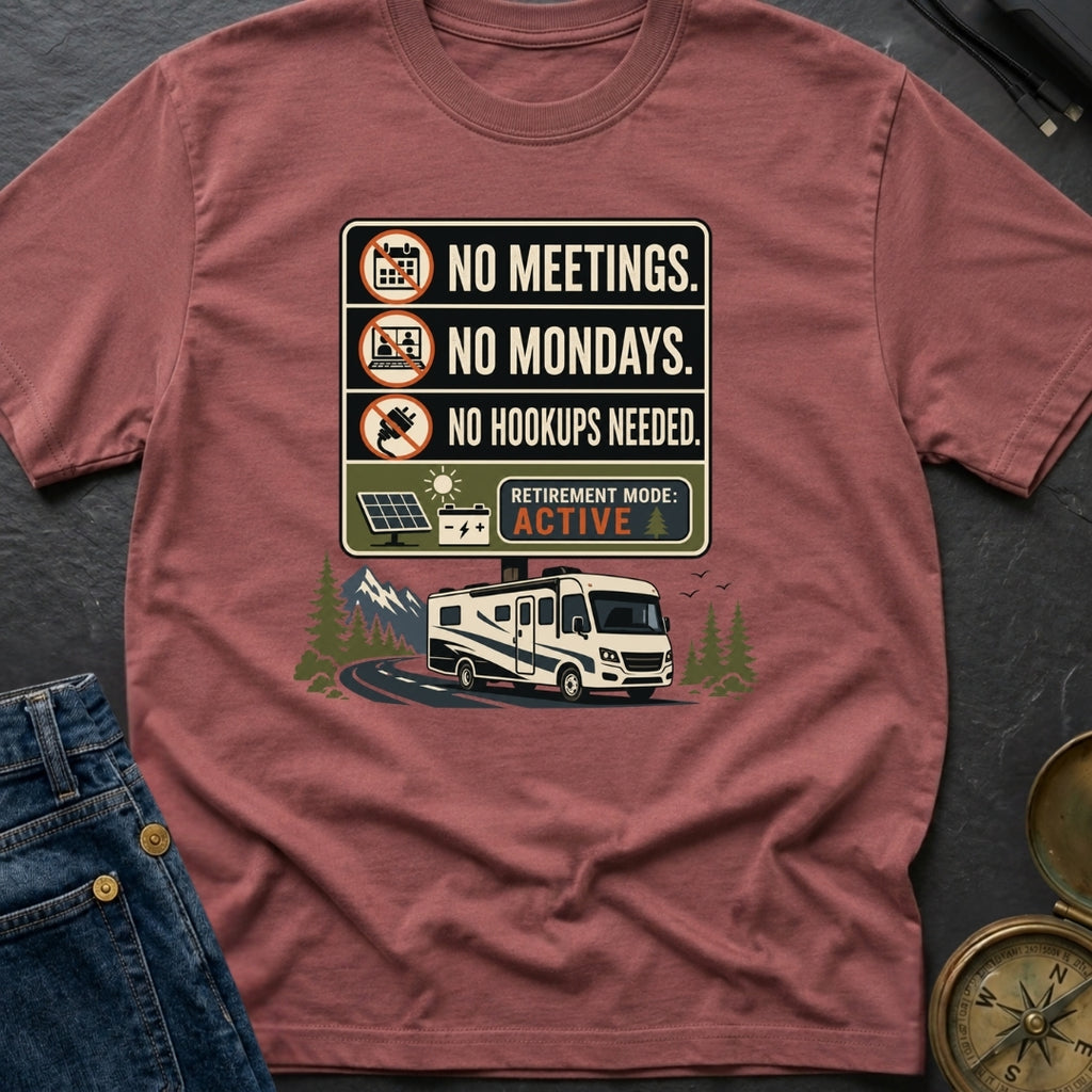 No Mondays No Hookups - T-Shirt