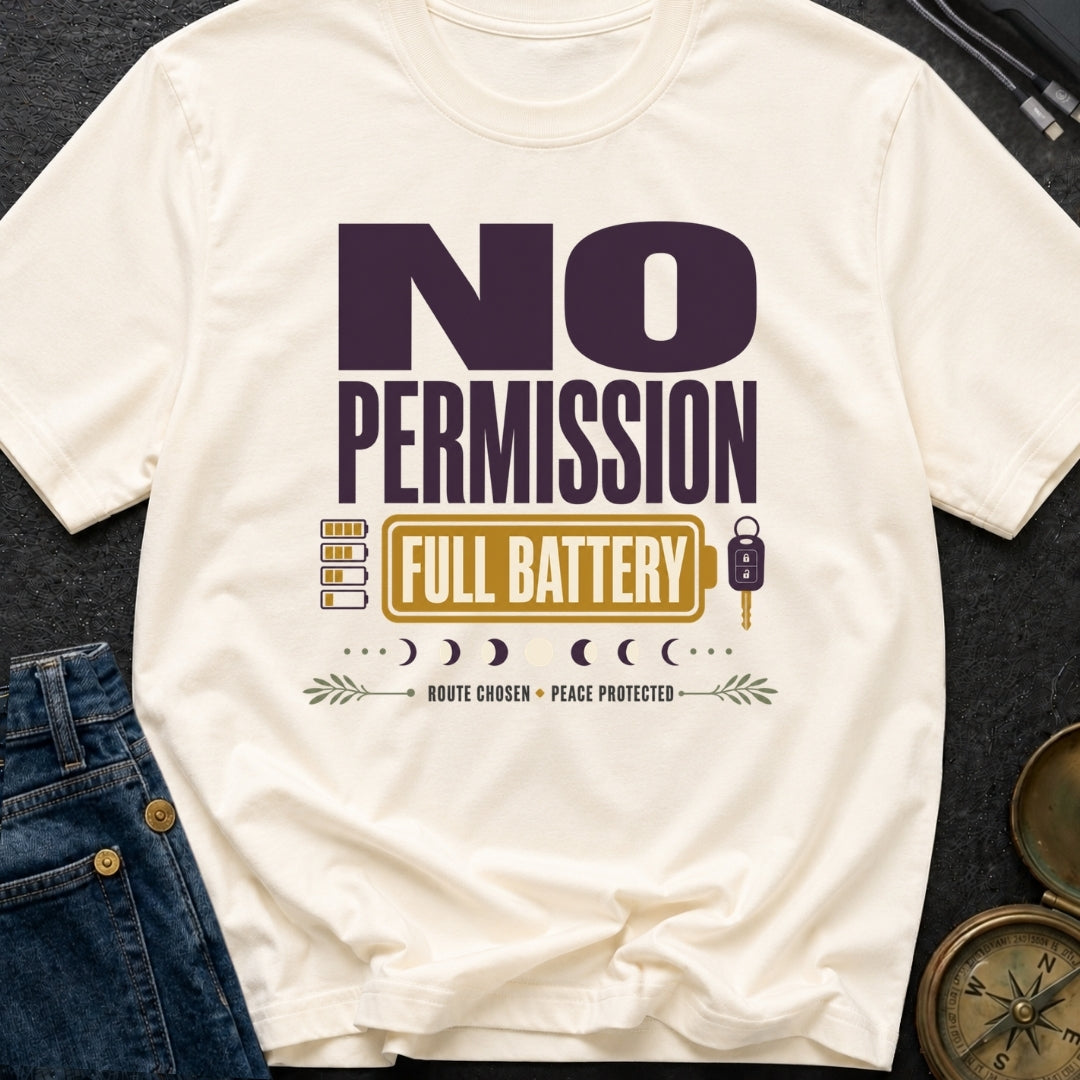 Charged Without Permission - T-Shirt