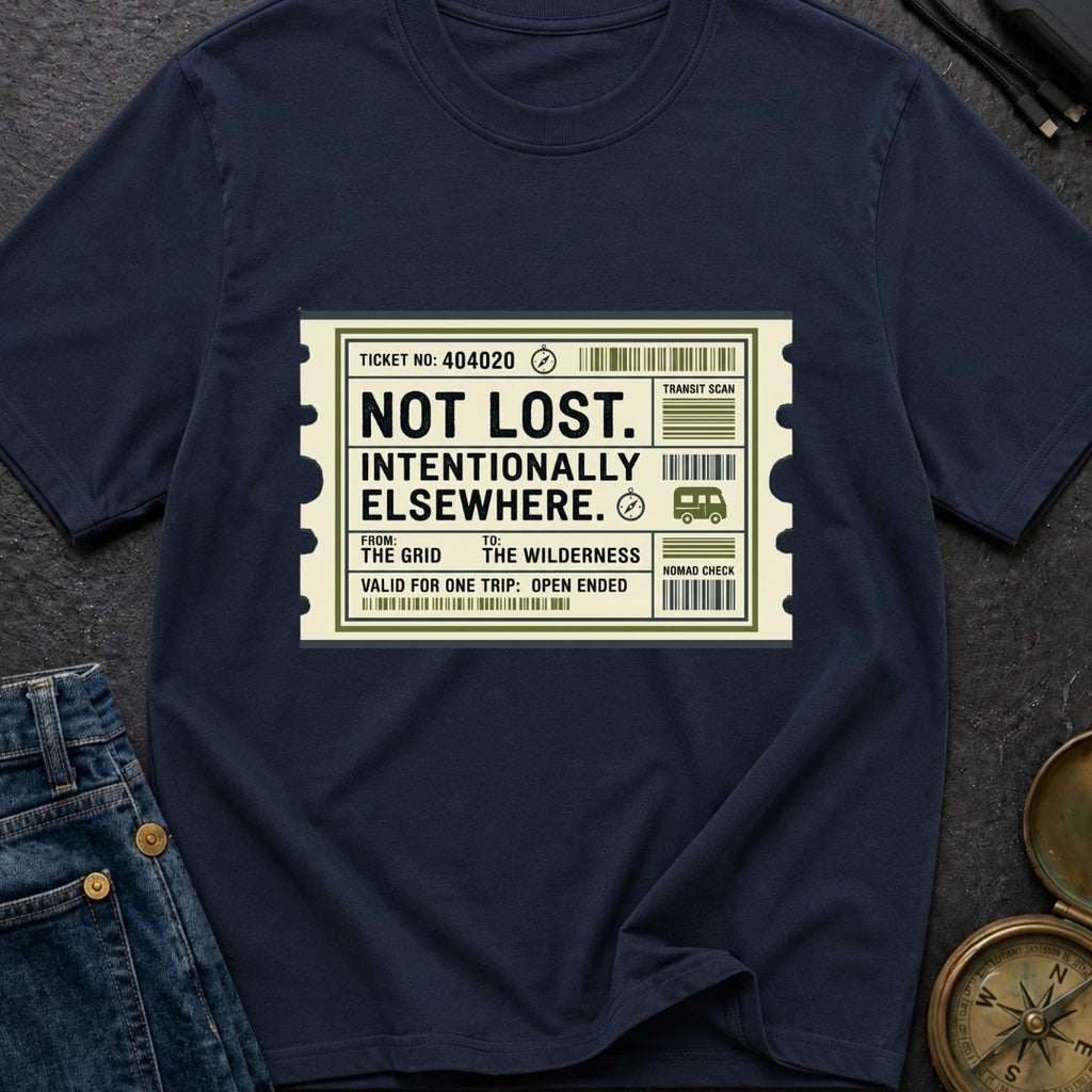 Not Lost Intentionally Elsewhere - T-Shirt