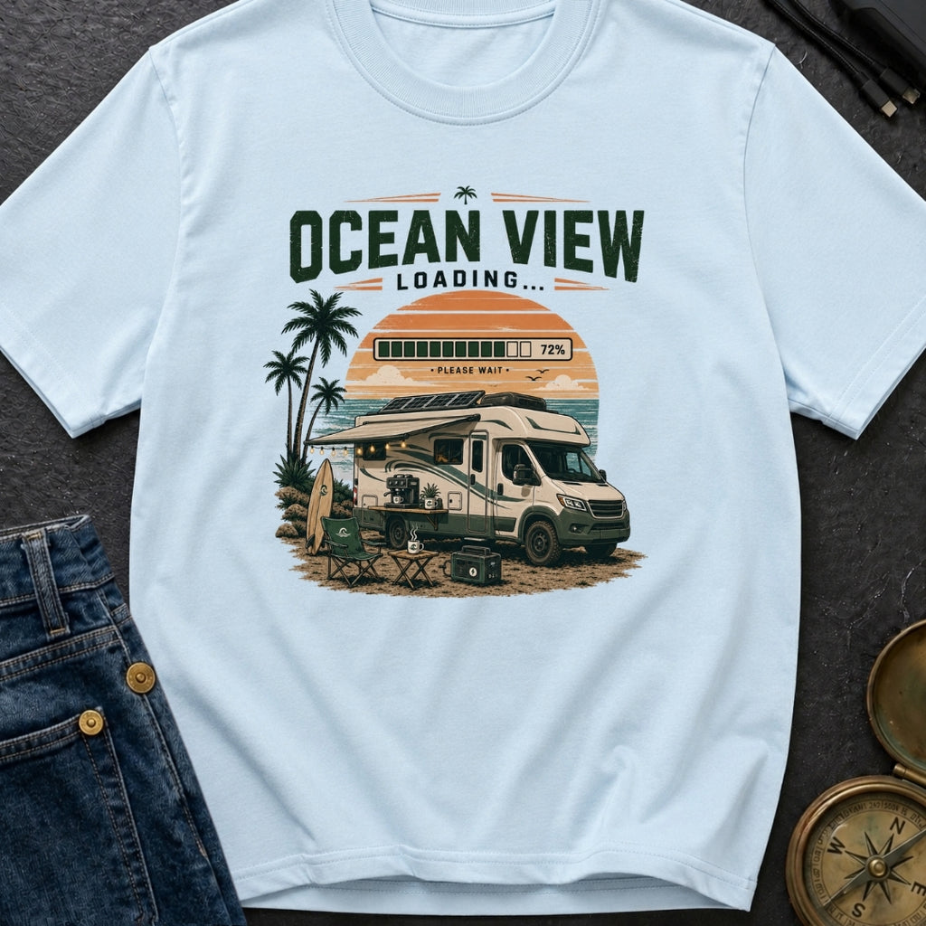 Ocean View Loading - T-Shirt