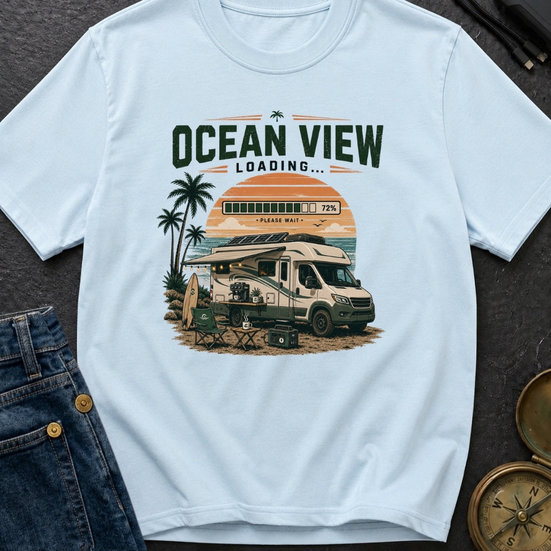Ocean View Loading - T-Shirt