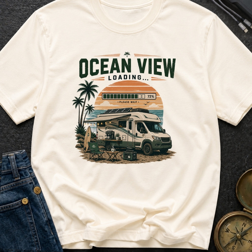 Ocean View Loading - T-Shirt