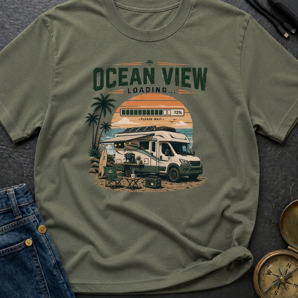 Ocean View Loading - T-Shirt