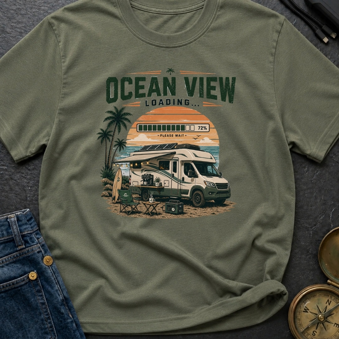 Ocean View Loading - T-Shirt