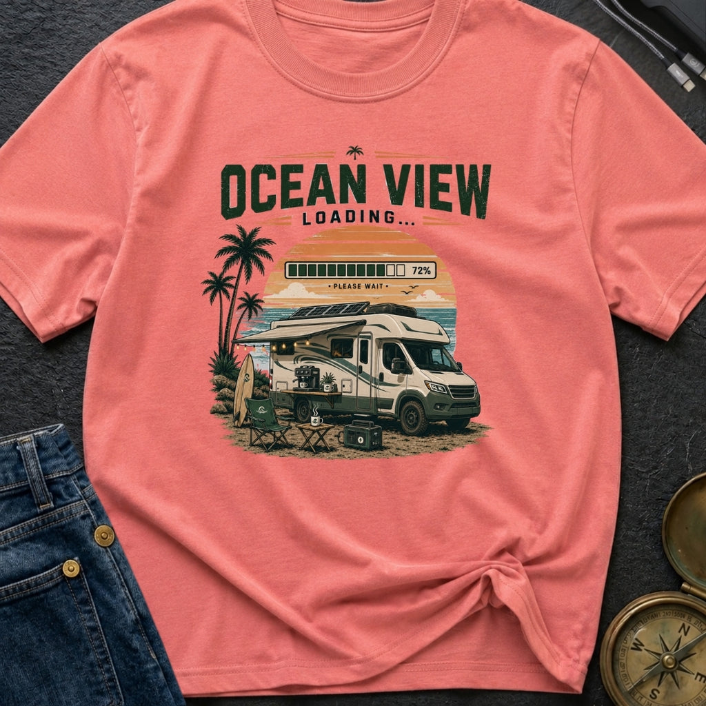 Ocean View Loading - T-Shirt
