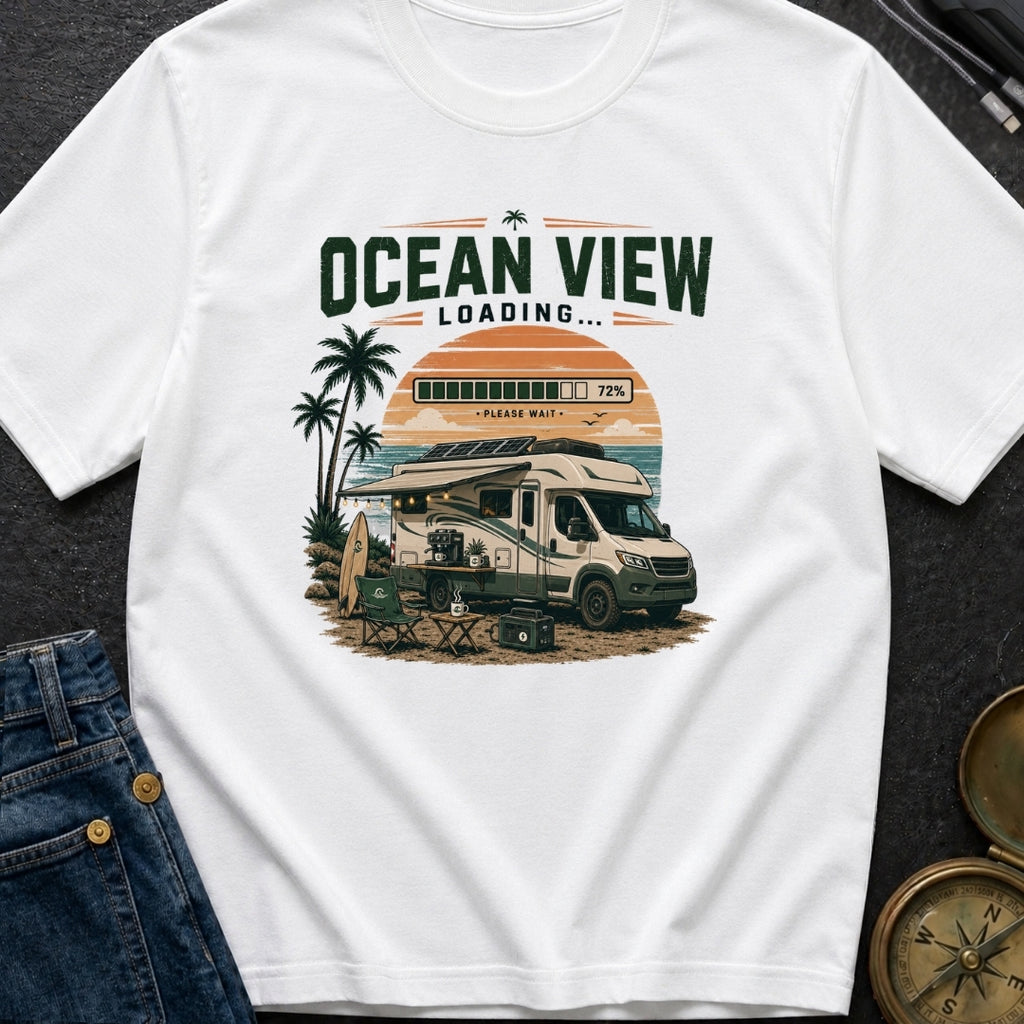 Ocean View Loading - T-Shirt
