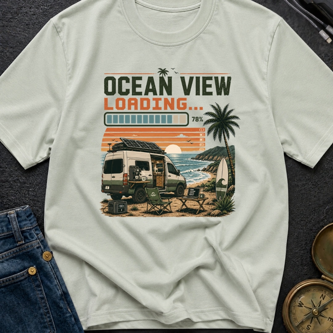 Ocean View Loading - T-Shirt