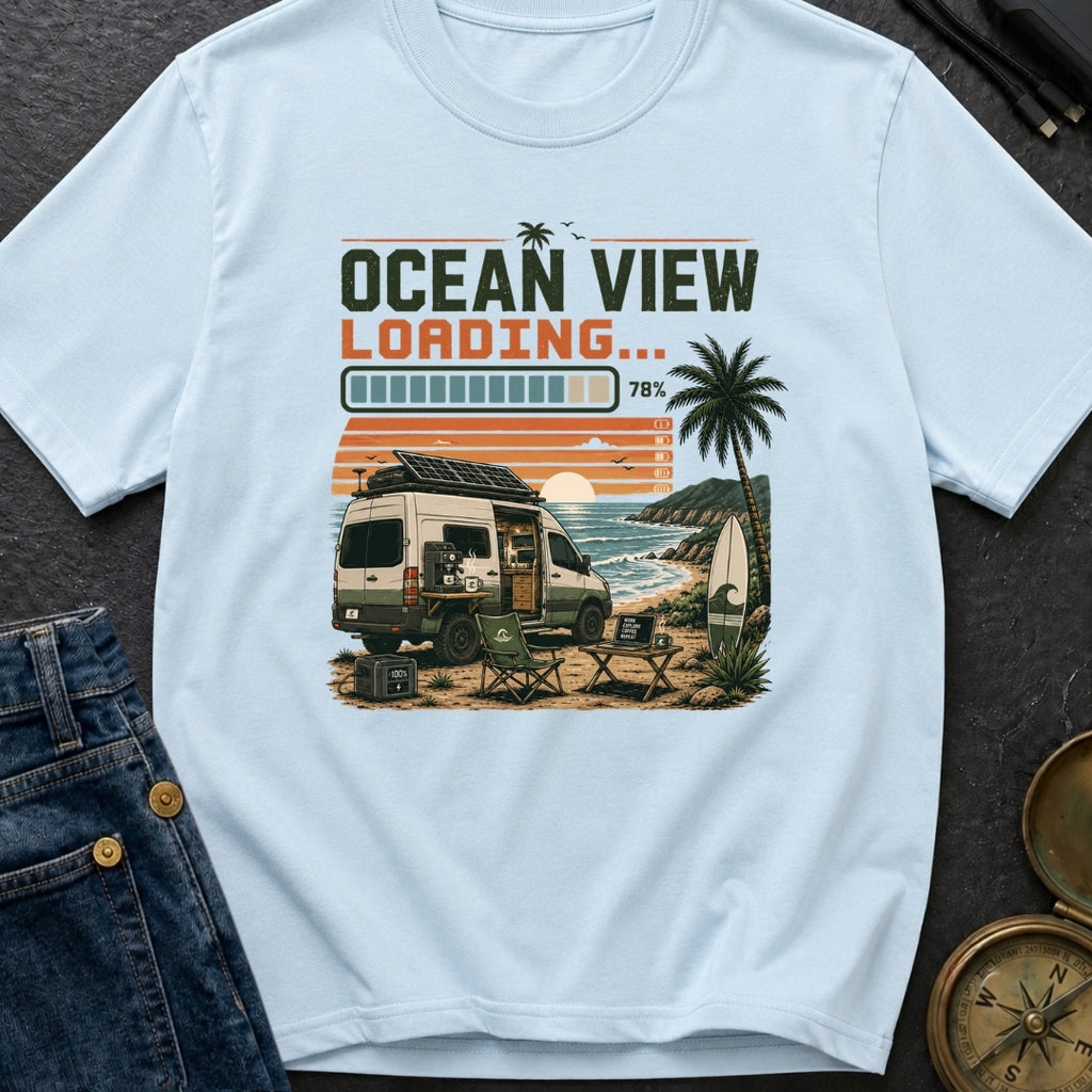 Ocean View Loading - T-Shirt