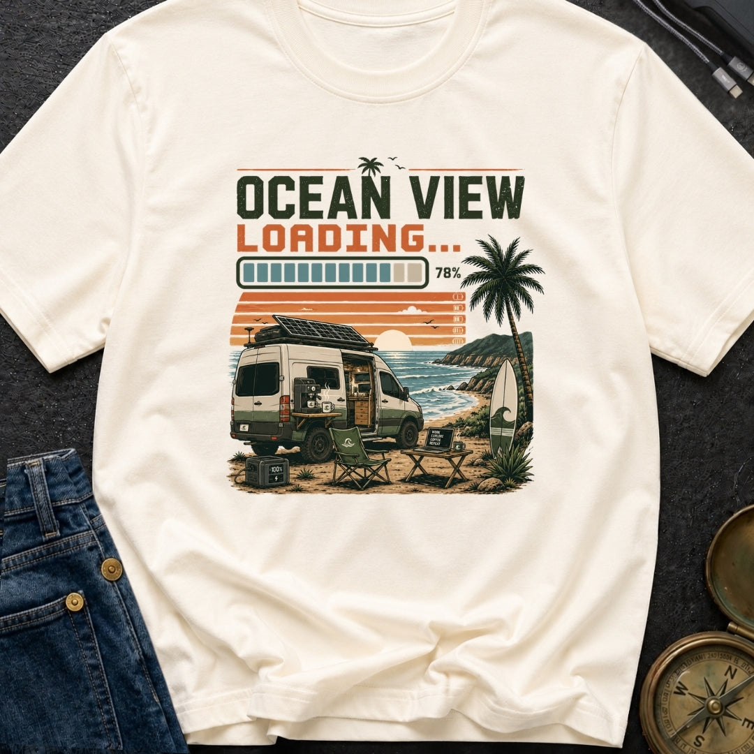 Ocean View Loading - T-Shirt