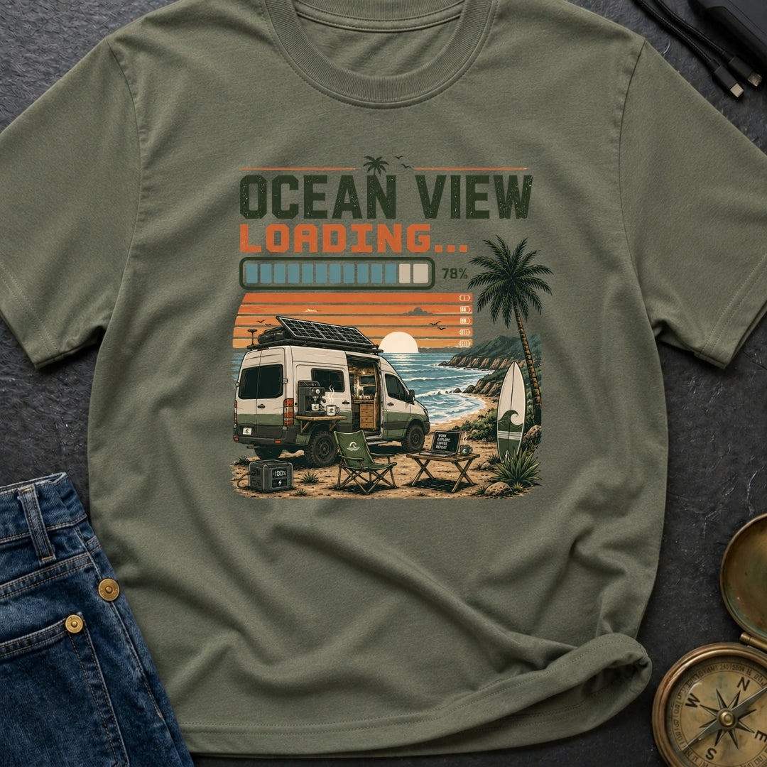 Ocean View Loading - T-Shirt