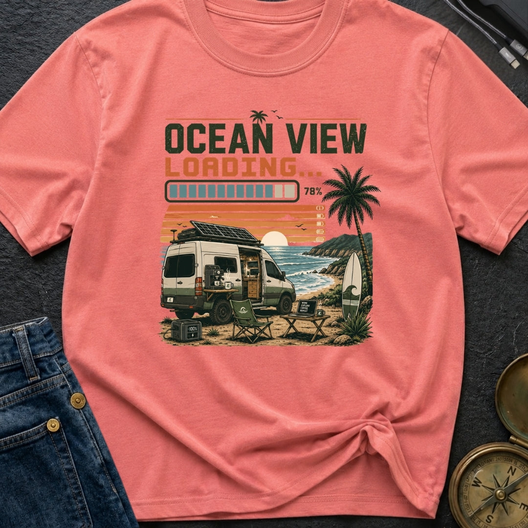 Ocean View Loading - T-Shirt