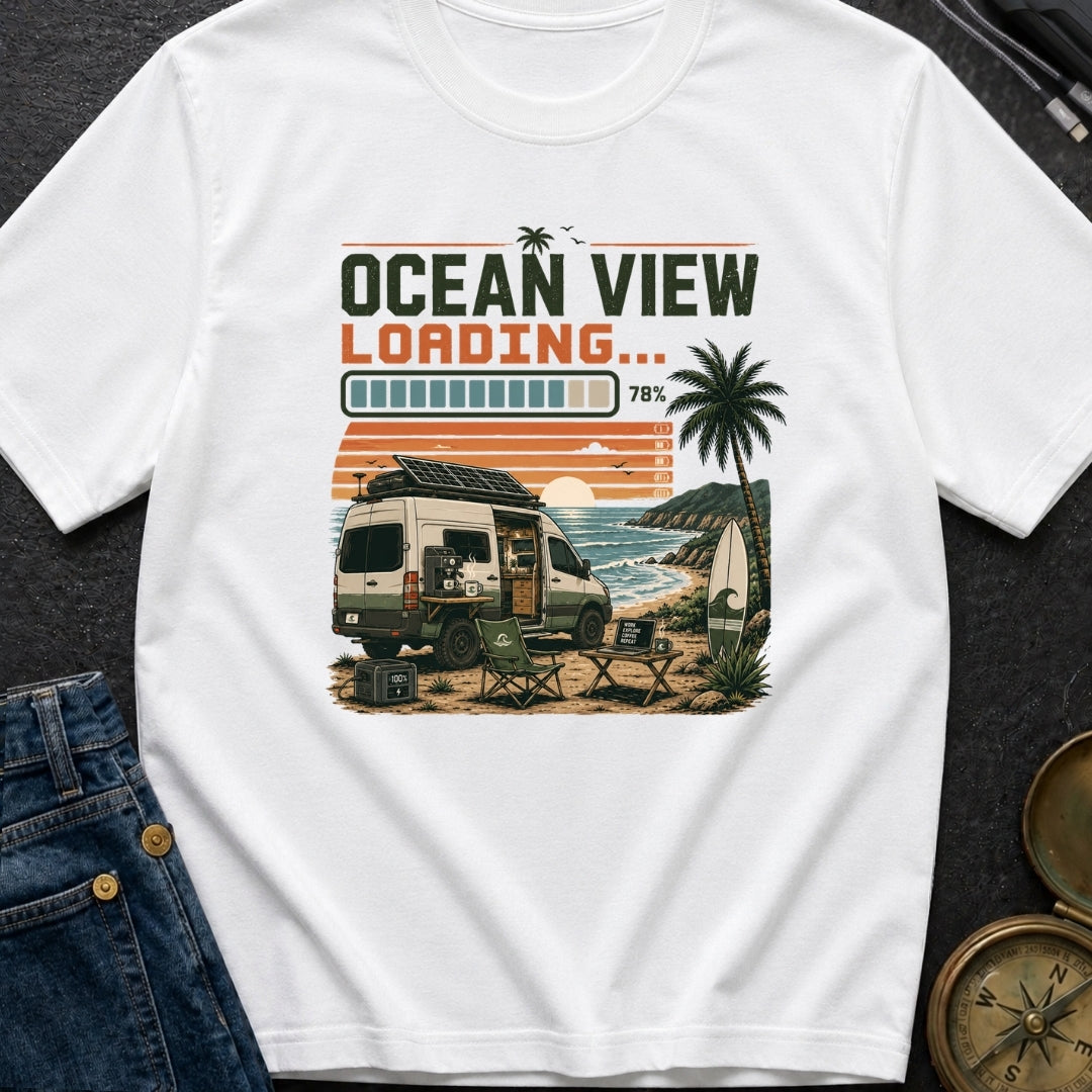 Ocean View Loading - T-Shirt