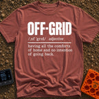 Off Grid Defined - T-Shirt
